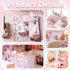 Flever Dollhouse Miniature DIY House Kit Creative Room with Loft Apartment Scene for Romantic Artwork Gift (Tranquil