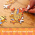 Big Potato Mayhem in The Library - 1000 Piece Jigsaw Puzzle for Adults Filled with 101 Riddles