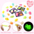 36 Packs 9 JOYIN Valentines Day Gift Cards with Glow in Dark Mochi Squishy Toys, Designs Stress Relief Fidget Toys