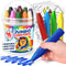 Jumbo Crayons For Toddlers 1-3 - 16pc Toddler Crayons For Kids Ages