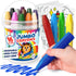 Jumbo Crayons For Toddlers 1-3 - 16pc Toddler Crayons For Kids Ages