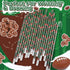 36 Set Football Pencils and Football Erasers, Sport Pencils & Erasers, Fun Birthday Pencils for Kids, Football Party