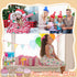 Set 26pcs Set 3 4 5 6 8 KAEGREEL Kids Baking Chef with Unicorn Apron and Mitt, Kitchen Toys Kid Cooking with Chef Hat