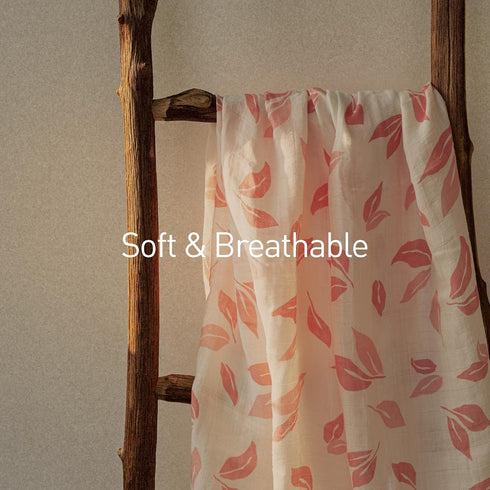 4-Pack (35" 40") GLLQUEN BABY Muslin Swaddle Blankets Breathable Receiving Blankets x Soft Baby Blankets for Girls