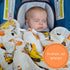100% 47 47 Inches LollyBanks Muslin Swaddle Blanket, Muslin Cotton Baby Blankets for Boys, X Newborn Receiving Blanket