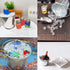 Cayway Miniature Dollhouse Fakes Ice Cubes, 100g Clear Plastic Ice Cubes for Dollhouse Kitchen Food Accessories