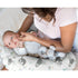 Sweet Jojo Designs Blue Jungle Sloth Nursing Pillow Cover Breastfeeding Pillowcase for Newborn Infant Bottle Breast