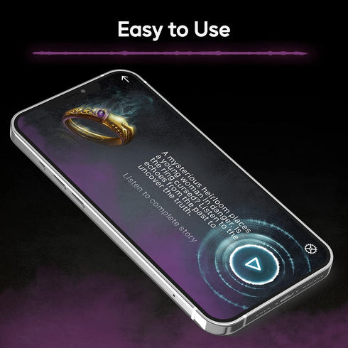Echoes The Cursed Ring Audio Murder Mystery Game for Adults & Kids Age 14+