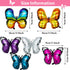 Sumind 6 Pcs Butterfly Balloons Decorations - Fairy Foil Balloons for Theme Party, Wedding, Birthday