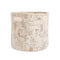 Crane Baby Fabric Round Nursery Storage Basket, Toy Storage, Woodland Nursery Decor,