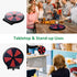 WinSpin 10" Double Sided Prize Wheel - Desktop Stand, Dry Erase, 10 Slots for Pub, Party, Home Game