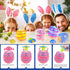 6-Pack 3+ TERRAMUS Easter Eggs Toys, Light Up Easter Basket Stuffers, Lighting, Singing, Spinning Tops, Party Favors