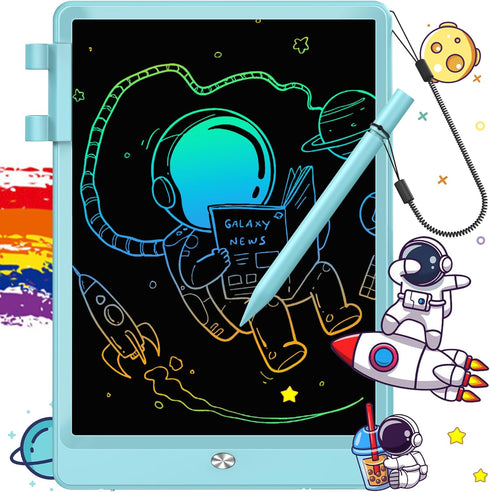 FLUESTON LCD Writing Tablet, 10 Inch Doodle Board Toys Gifts for 3-8