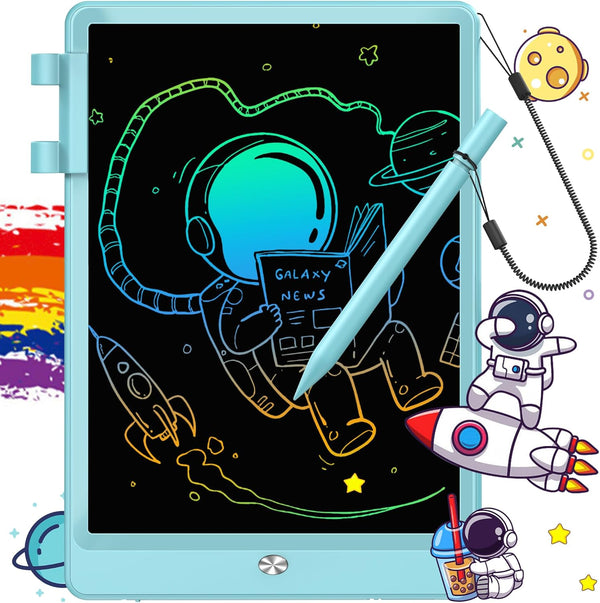 FLUESTON LCD Writing Tablet, 10 Inch Doodle Board Toys Gifts for 3-8
