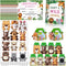 Jiytivity 38 Pcs Safari Jungle Party Favors Include 12 Foldable Paper Boxes 12