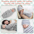 6 Pack 100% 0-3 Ramede Swaddle Blanket with Hats for Baby Girl Boy Cotton Swaddles Months, Adjustable Breathable Skin