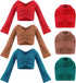 Bencailor 6 Pcs Doll Clothes for 11.8 Inch Doll Clothing Outfit Accessories