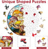 500 (16.5" *16.5") Ruikiyart Piece Puzzles for Adults,Mushroom Wooden Puzzles, Plant Unique Shaped Jigsaw Puzzle Puzzle