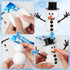 8 Pack Christmas Craft Supplies, DIY Snowman Kit, Build a Snowman Kit Indoor Decoration, Creative Kids Air Dry Clay