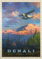MyPuzzle Denali National Park: Back Country Vintage Poster - Premium 500 Piece Jigsaw Puzzle for Adults