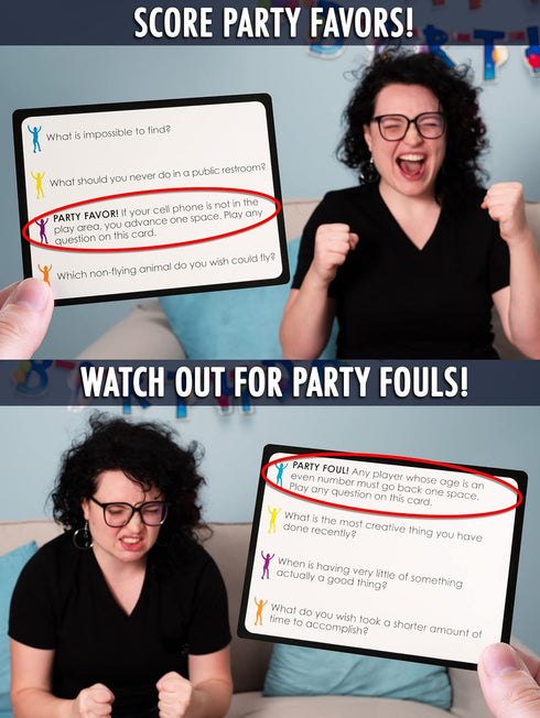 Loaded Questions Party Game - Fun Questions and Personal Answers for 4-8 Players
