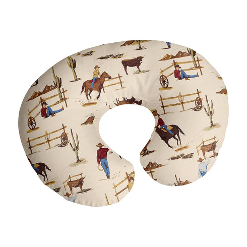 Sweet Jojo Designs Wild West Cowboy Nursing Pillow Cover Breastfeeding Pillowcase for