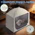 Home(52.4 Inch) Inflatable Toddler Travel Bed with Tent Portable Toddler Bed with Hand Pump-Toddler Blow Up Mattress