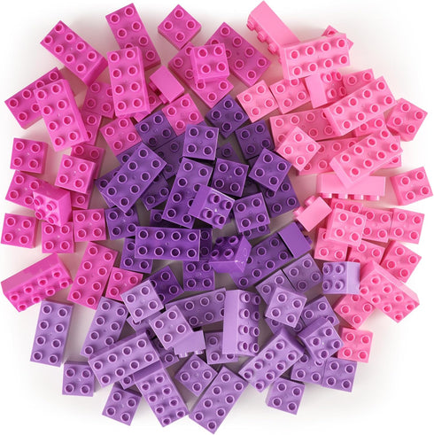 Strictly Briks Jumbo Building Blocks Set - Enhances Fine Motor Skills for