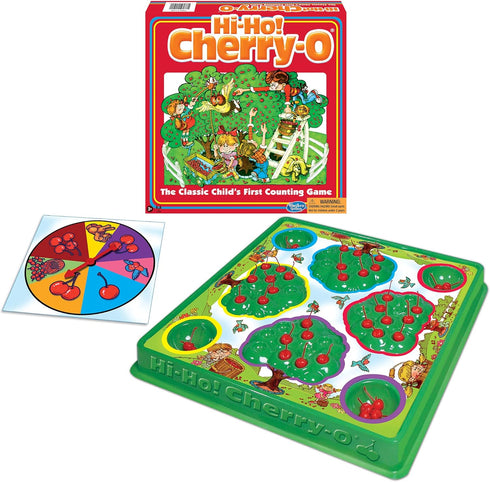 HI-Ho Cherry-O Games by Winning Moves USA - Classic Child's First Counting Game for 2 to 4 Players