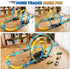 LILYBUDS Set 3-5 4-7, 4 4-6 8-12 Toy Car Race Track for Boys Kids Age Race Tracks with High-Speed Pull Back Race Cars