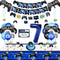 Video Game Party Decorations for 7th Birthday, HAPPY BIRTHDAY Banner, Balloons, Gaming Supplies