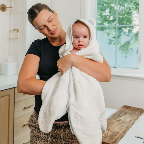 Juno Character Hooded Towel by Copper Pearl - Perfect for Baby Bath Time