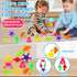 Toddler Suction Bath Toys: 18PCS Ocean Silicone Suction Cup Toys, Mold Free Bathtub Shower Toys for Ages 1-3