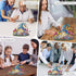 300 15*14.5in Wooden Puzzle for Adults, Dreamy Gnome Wooden Jigsaw Puzzle Piece, Unique Shape Wooden Puzzles Adults