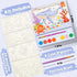 Set, 3-5 Paint with Water Books for Kids, Watercolor Coloring Book Mess Free Watercolor Painting Arts and Crafts Water