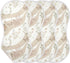 decor gift 4 Pack 22x11in Cotton Baby Burp Cloth Easy Care Spring Butterflies Flowers Beige spit up Cloth for Babies