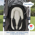 COOLBEBE Set Upgraded Babybody Support & Strap Covers for Newborn Infant Toddler - Extra Soft Breathable Car Seat