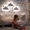 KALEOLI Cloud Wall Light for Nursery (Pack of 1) - Crib &