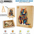 WOODBESTS Wooden Puzzle for Adults, Maine Cat Jigsaw (L, 300pcs, 16.5"x13.2") Unique Shape Gift