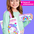 3 5-10 KRAFUN DIY Bag Decorating Kit for Girls - Create Custom Unicorn & Fairy Bags - No-Sew Mess-Free Crafts