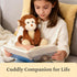 Toys,12.5" IKASA Monkey Stuffed Animals Plush Cute Plushie Soft Cuddly Plushy Fluffy Toy,Gifts for Family Kids Children