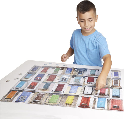 Melissa & Doug 1,000-Piece Knock Knock Doorways Jigsaw Puzzle (29 x 23 inches)