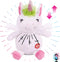 Hopearl Talking Unicorn, Nodding Electric Interactive Toy, Repeats What You Say, Plush Buddy for Toddlers, 7.5''