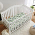 52 28 HawSkgFub Christmas Foliage Holly Berry Fitted Standard Crib Sheet Baby Boy Girl Shower Gift, Neutral Green Xmas