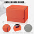 6 Pack 100+ 100 Yookeer Leather Deck Cases Card Deck Game Box Magnetic Playing Card Storage Box for Plus Cards