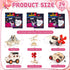 RISFUNIA 24 Pack Valentines Gifts for Kids Classroom, Wooden STEM Kits, Kids Valentines Day Cards for School Exchange