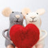 Primitives by Kathy Decorative Mouse Couple Critter