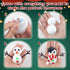 9 Pack 9 9 LanMa Snowman Kits,Fun Build a Snowman Craft for Kids Gifts Winter Family Activity, Christmas Making Snowmen