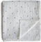 mushie Muslin Baby Swaddle Blanket - 100% Organic Cotton (Leaves)