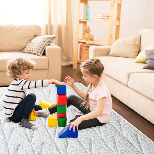 50x50 Biloban Baby Play Mat, Baby Play Mats for Floor, Thick Foam Floor Playmat for Baby Playpen for Babies & Toddlers